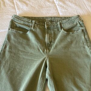 Old Navy Sage Green Denim Pants